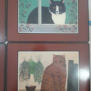 Pimpernel Cat Table Place Mats | Made in England